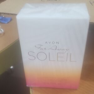 Avon Far Away Soleil Fragrance in Pink and Orange